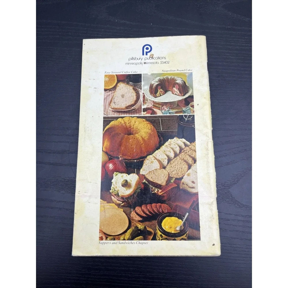 Pillsburys Best Bundt Recipes 1974 Vintage Cookbook Cake Dessert Recipes‎